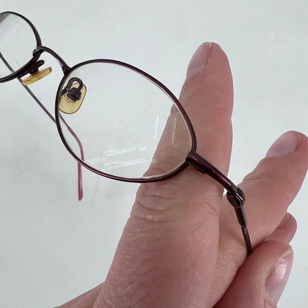 Vintage Dove‎ by Jalapenos Bordeaux 140 Prescription Lenses Optical Eyeglasses